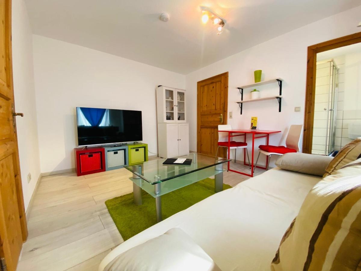 Apartment Emil Im Eg Mit Garten In Suhl Dış mekan fotoğraf
